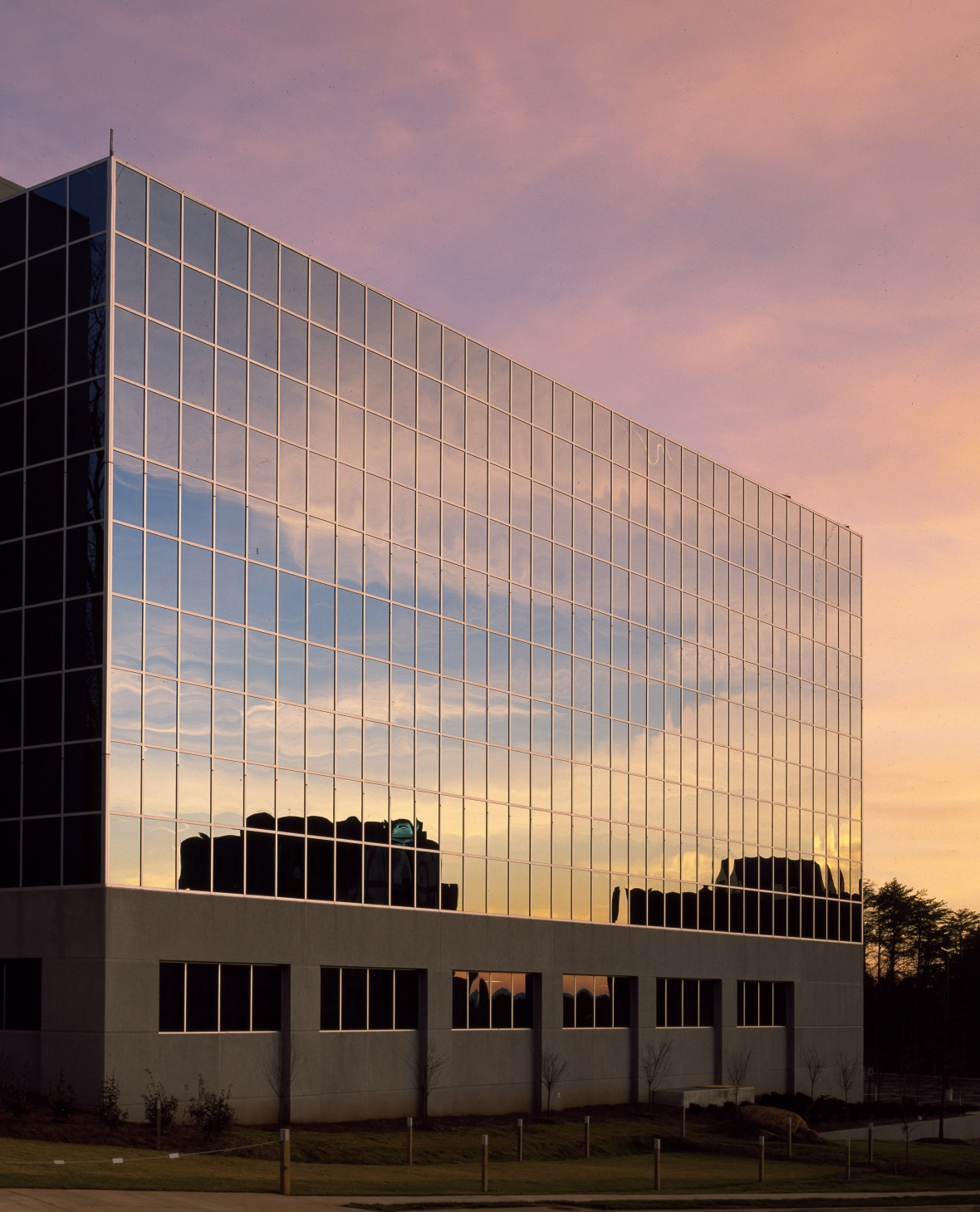 'Modern office building in northern Virginia' Photography — Carol M. Highsmith (1980’s). From the Carol M. Highsmith Archive, U.S. Library of Congress, Prints and Photographs Division